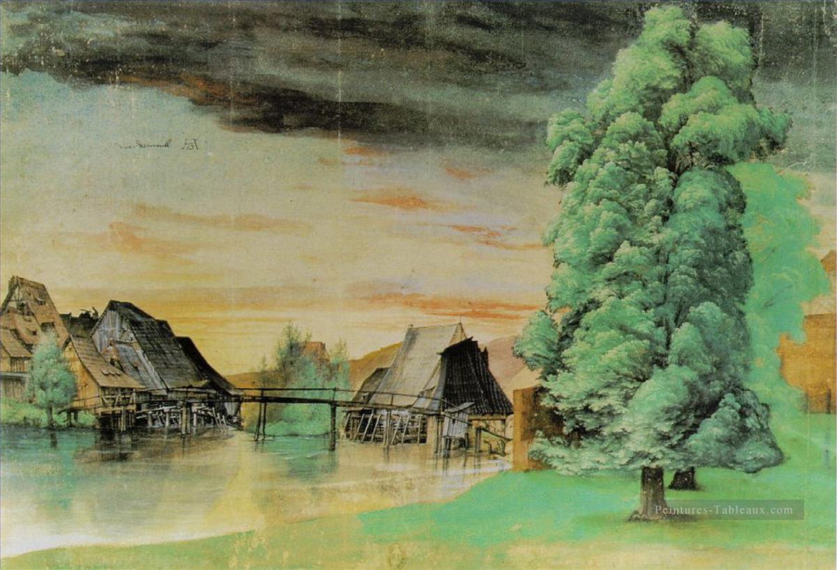 Willow Mill 2 Albrecht Dürer Peintures à l'huile